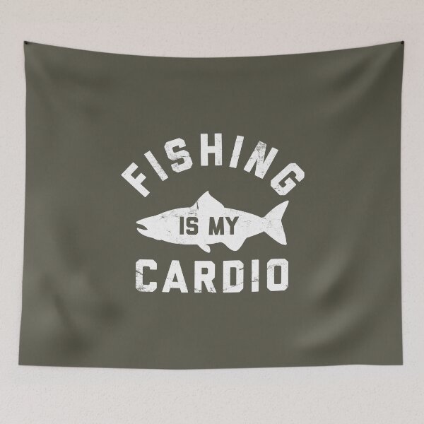 Item preview, Fishing Is My Cardio, Fishing Gift For Fathers Day #1 designed and sold by SalahBlt.