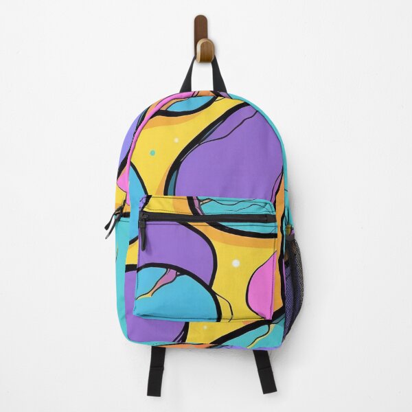 Item preview, Vibrant Pebbles in Playful Abstract Colours designed and sold by ArtComixHaven.