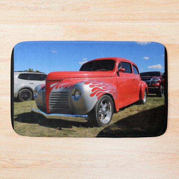 Item preview, Red Plymouth coupe  designed and sold by McFleur's Lens.