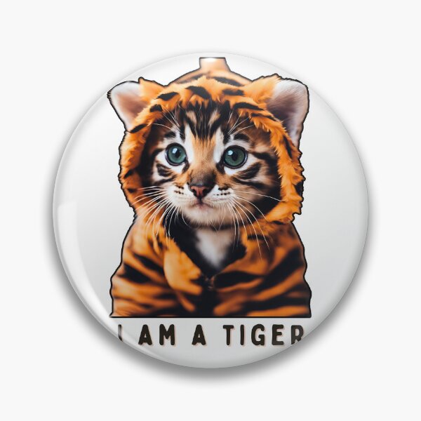 Item preview, Cute Cat | Cat lover | gift for a cat lover | I AM A TIGER designed and sold by FitEnvy.