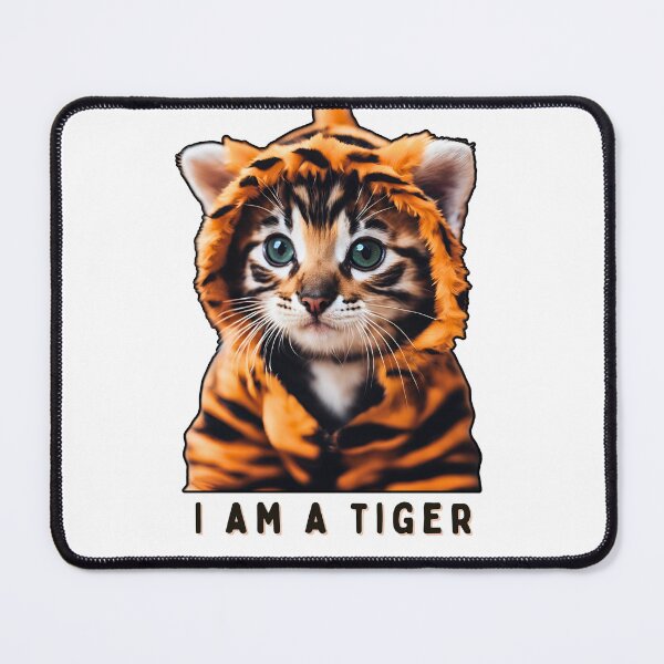 Item preview, Cute Cat | Cat lover | gift for a cat lover | I AM A TIGER designed and sold by FitEnvy.