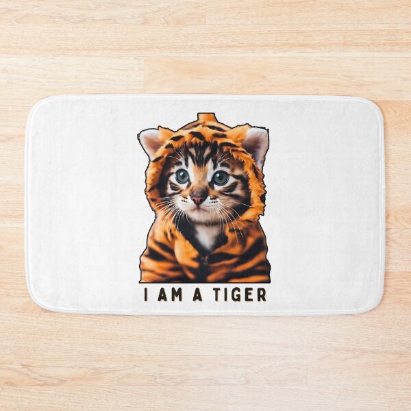 Item preview, Cute Cat | Cat lover | gift for a cat lover | I AM A TIGER designed and sold by FitEnvy.