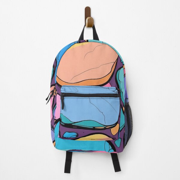 Item preview, Pastel Pebbles in Abstract Flowing Colours designed and sold by ArtComixHaven.