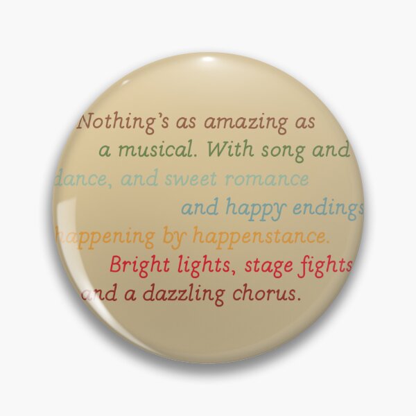 Item preview, Nothing's as amazing as a musical.  designed and sold by Avarie ✨.
