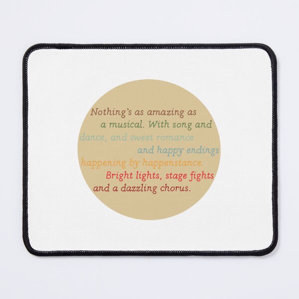 Item preview, Nothing's as amazing as a musical.  designed and sold by Avarie ✨.