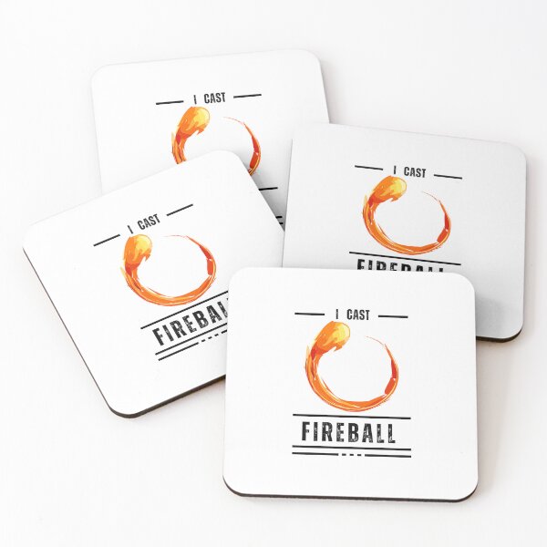 Item preview, I thrown Fireball Wizard Sorcerer DM Gift TTRPG designed and sold by THEPURITYSTAR.