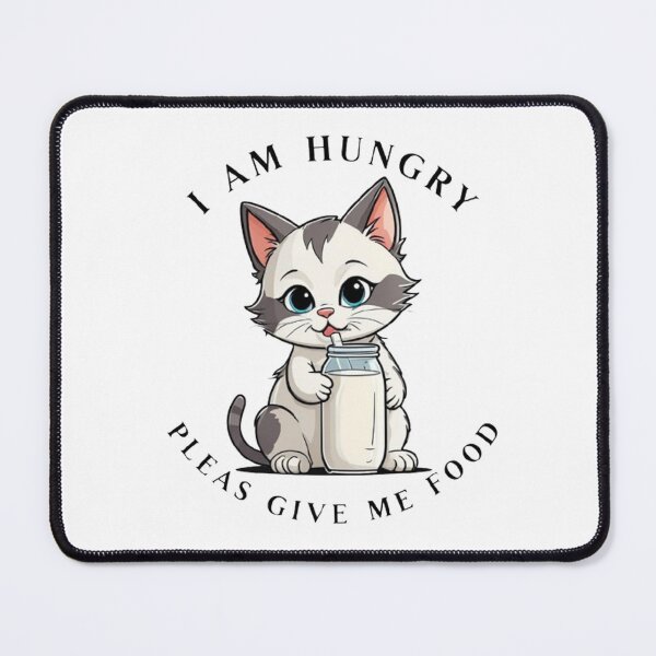 Item preview, Hungry Cute Cat designed and sold by Farzad Parhizkar.