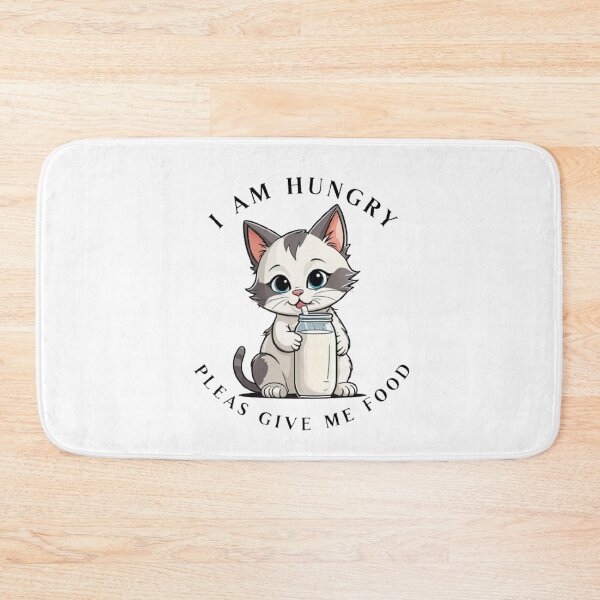Item preview, Hungry Cute Cat designed and sold by Farzad Parhizkar.