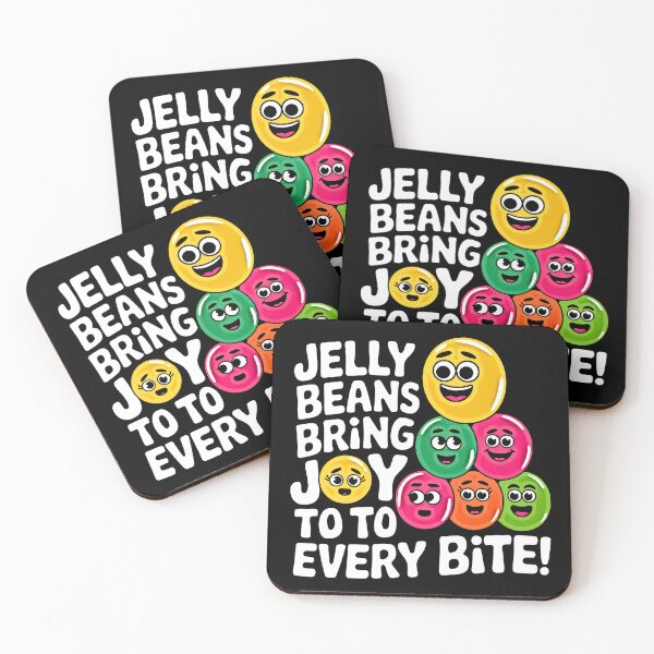 Item preview, Joyful Jelly Beans with Happy Faces designed and sold by artwaves.