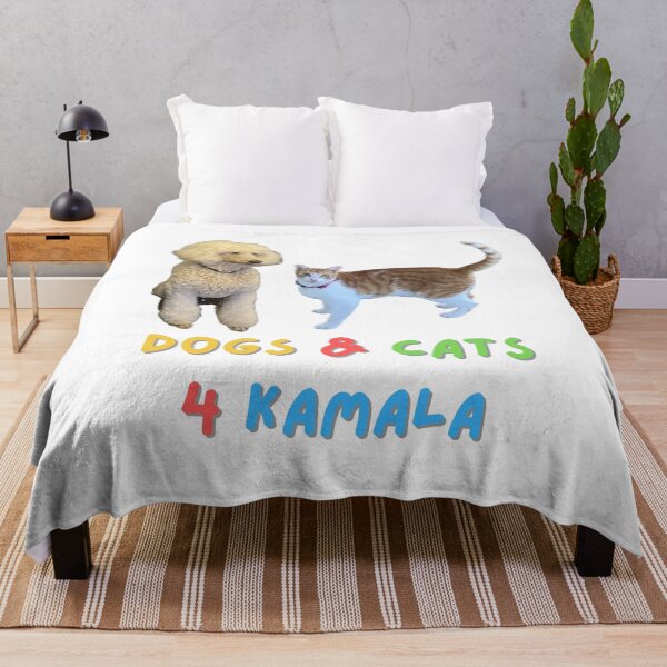 Item preview, Dogs and Cats for Kamala! designed and sold by AmazedGrace.