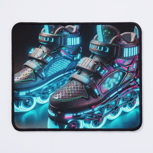 Item preview, Futuristic LED Rollerblades designed and sold by ZenOfAIarts.