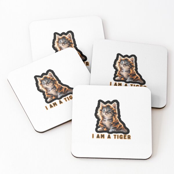 Item preview, Cute Cat | Cat lover | gift for a cat lover  | cat gift | RRR I AM A TIGER designed and sold by FitEnvy.
