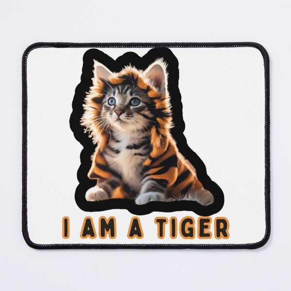 Item preview, Cute Cat | Cat lover | gift for a cat lover  | cat gift | RRR I AM A TIGER designed and sold by FitEnvy.