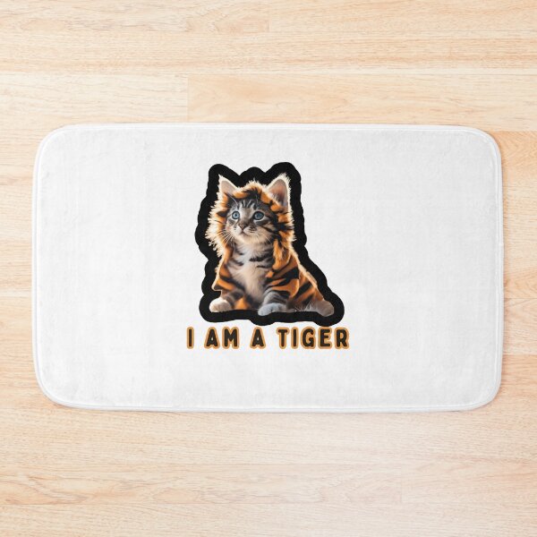 Item preview, Cute Cat | Cat lover | gift for a cat lover  | cat gift | RRR I AM A TIGER designed and sold by FitEnvy.