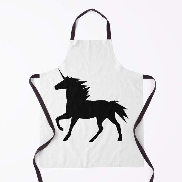 Item preview, Black on White Unicorn designed and sold by IceBlueDesigns.