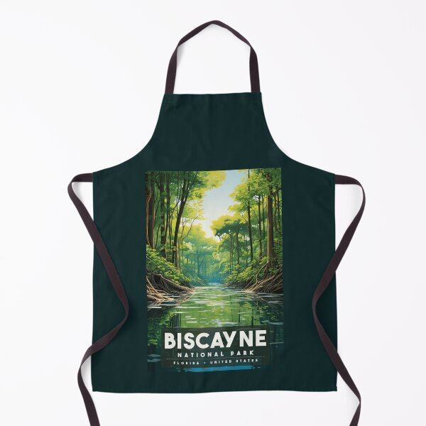 Item preview, A Vintage Travel Illustration of Biscayne National Park - Florida - United States designed and sold by GoodOldVintage.