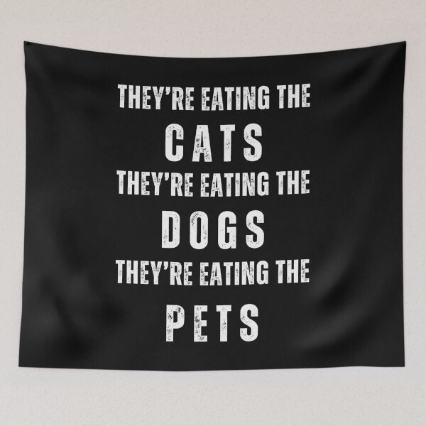 Item preview,  Hide Your Cats, Hide Your Dogs, They Are Eating The Pets. USA America Election 2024 designed and sold by LLdreams.