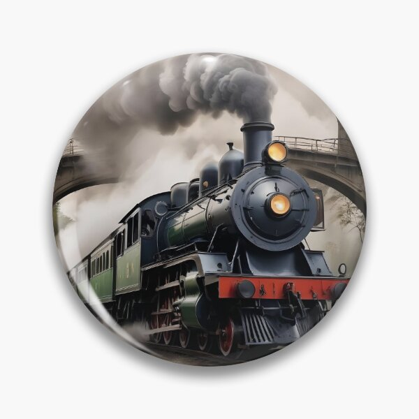 Item preview, Spooky steam train designed and sold by DeransDesigns.