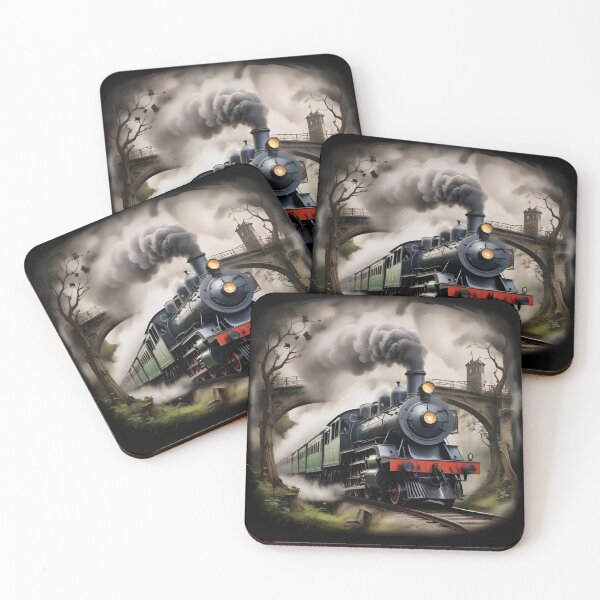 Item preview, Spooky steam train designed and sold by DeransDesigns.