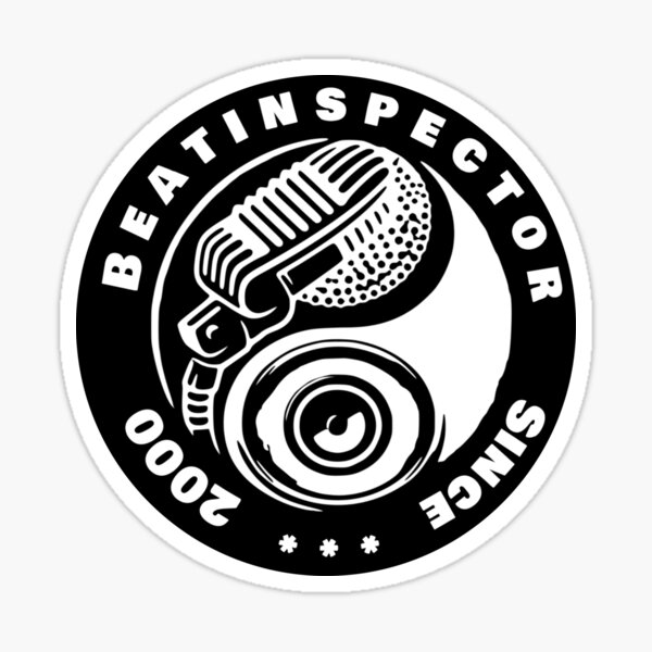 Beatinspector DJ Logo Sticker