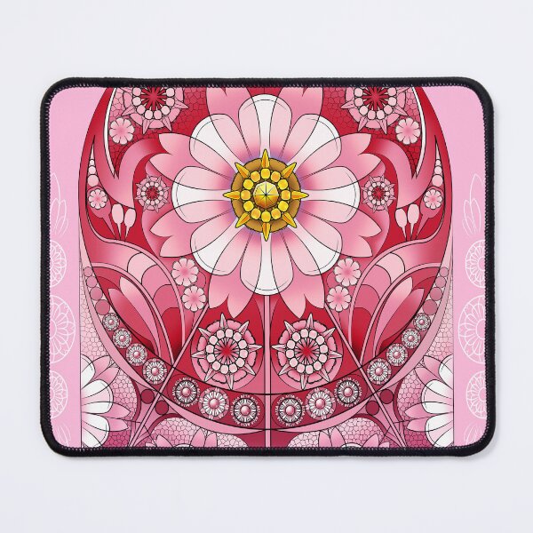 Item preview, Stainglass Equinox - Sakura Pink designed and sold by Make-It-Mico.