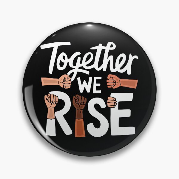 Item preview, Hands Lifting Together We Rise Message designed and sold by artwaves.