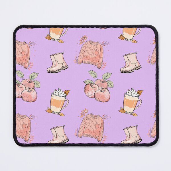 Item preview, Basic Autumn Pattern Pastel Purple designed and sold by HematiteDesign.