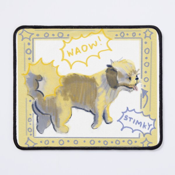 Item preview, Crusty White Dog designed and sold by Oilvla.