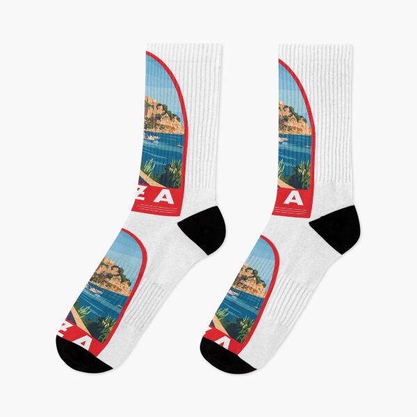 Item preview, Ibiza Spain Travel Art Emblem designed and sold by KrisSidDesigns.