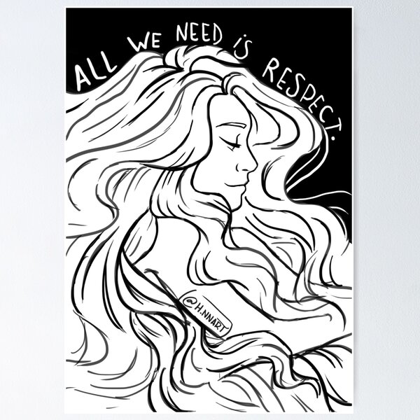 Woman Respect Poster