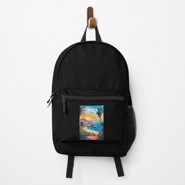 Item preview, Ibiza Spain Travel Art Vintage designed and sold by KrisSidDesigns.