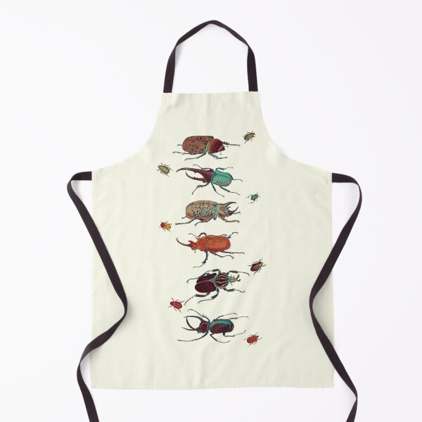 Item preview, Beetles lined up, blue shadows designed and sold by DreamingBeetle.