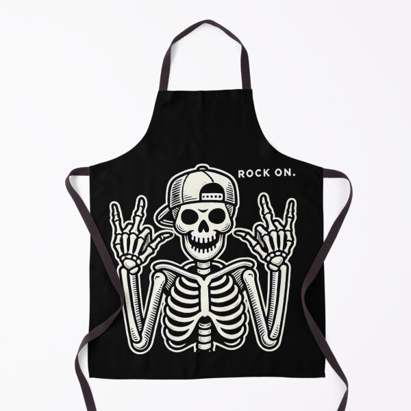 Item preview, Rock On, Bones: Skeleton Vibes. designed and sold by Linework Studio.