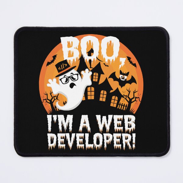 Item preview, Boo! I'm a Web Developer Halloween designed and sold by Quirky Shirts.