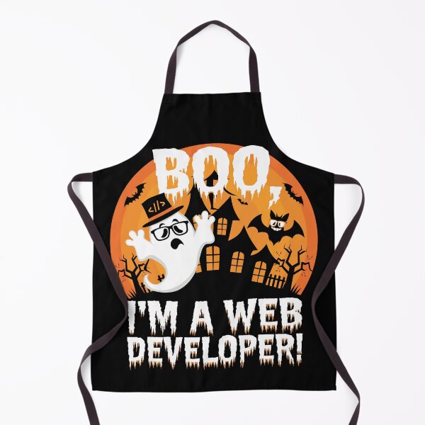 Item preview, Boo! I'm a Web Developer Halloween designed and sold by Quirky Shirts.