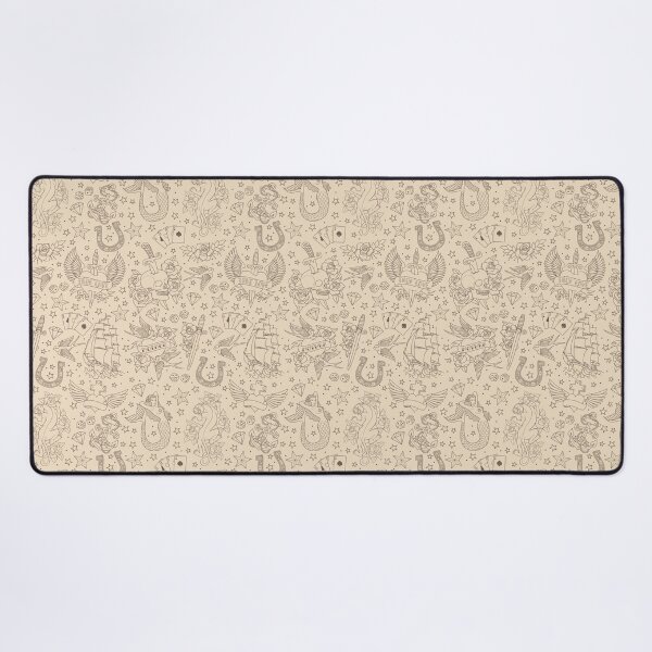 Item preview, Tattoos on beige designed and sold by Retrocrix.