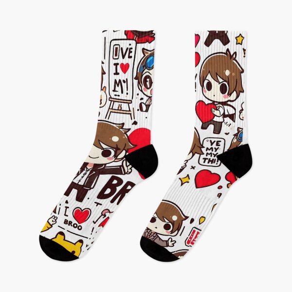Item preview, I Love My Bro Pattern 8.0  designed and sold by StickyGuys.