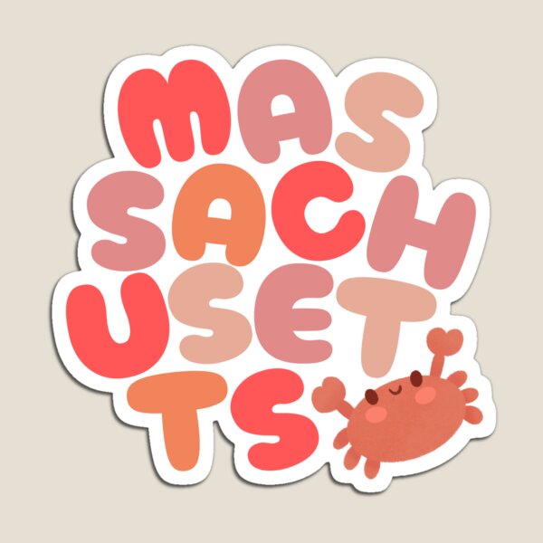 Item preview, Cutesy Massachusetts designed and sold by angela-w14.