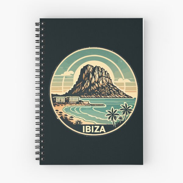 Item preview, Ibiza Spain Rock of Es Vedra Travel Art Badge designed and sold by KrisSidDesigns.