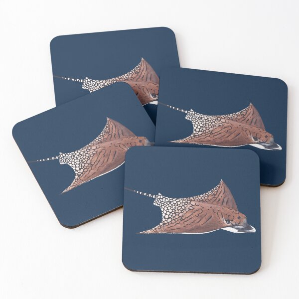 Item preview, ORNATE EAGLE RAY 2-Aetomylaeus vespertilio designed and sold by BEATRIZ ABAITUA.