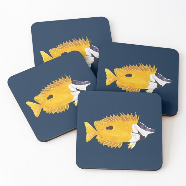 Item preview, FOXFACE RABBITFISH-Siganus vulpinus designed and sold by BEATRIZ ABAITUA.