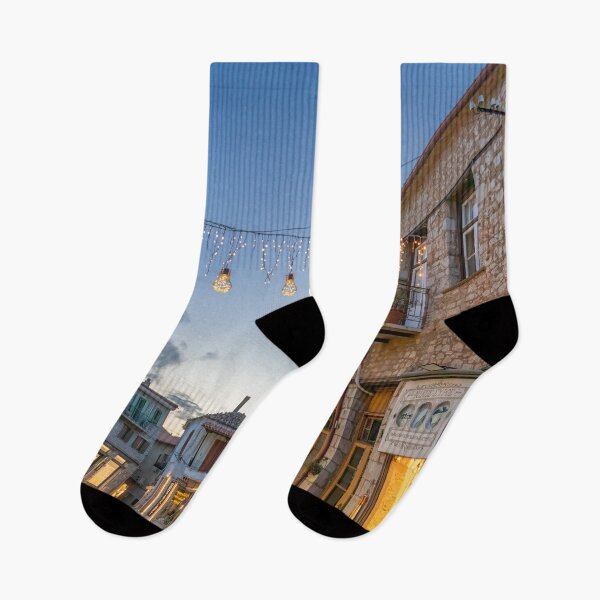 Item preview, Arachova, Greece During the Holidays designed and sold by SafariByMarisa.