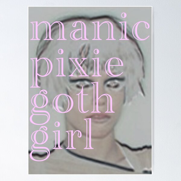Artikel-Vorschau von Manisches Pixie-Gothic-Mädchen, designt und verkauft von AllAmericanCrow.