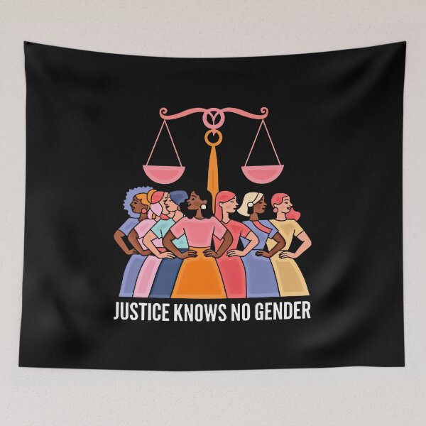 Item preview, Diverse Women with Justice Scales designed and sold by artwaves.