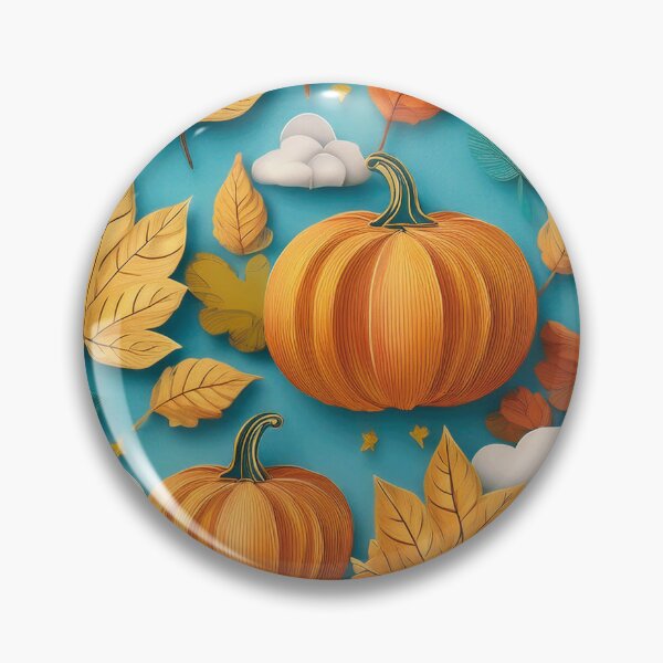 Item preview, Autumnal pumpkin magic designed and sold by The Bored Giraffe.