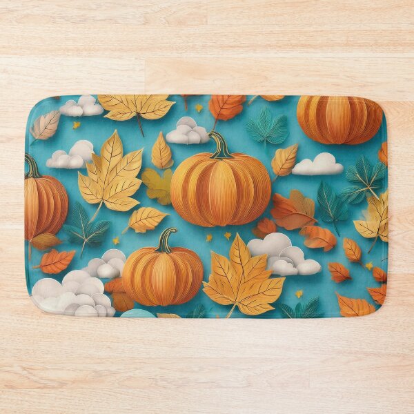 Item preview, Autumnal pumpkin magic designed and sold by The Bored Giraffe.