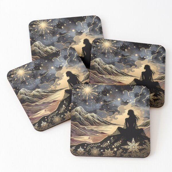 Item preview, Evening Meditation designed and sold by Visual Nomad Club.