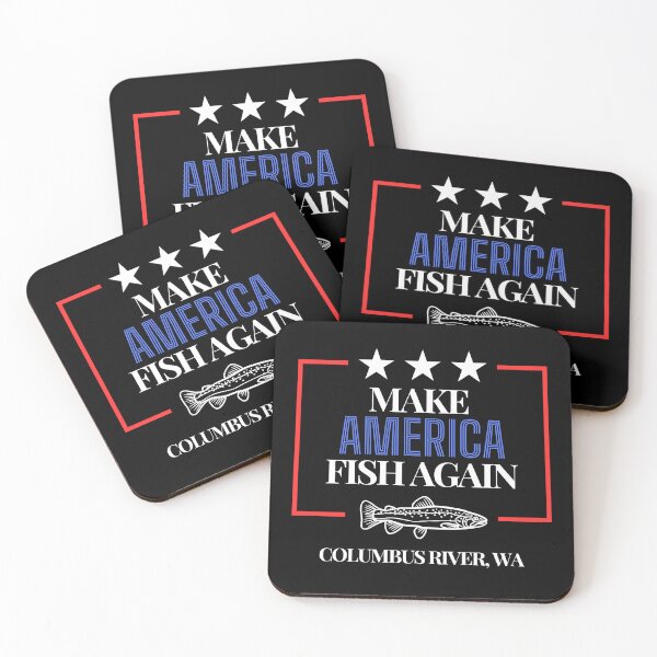Item preview, Make America Fish Again Columbus River WA designed and sold by brianmccourt10.