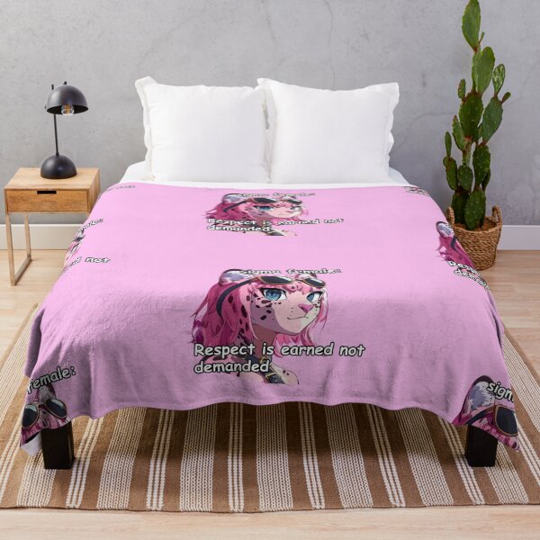 Item preview, Pink jaguar sigma female anime style meme quote  designed and sold by pinkuardesign.