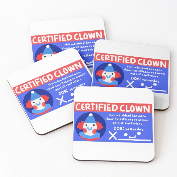 Item preview, certified clown  designed and sold by nymillowoodland.